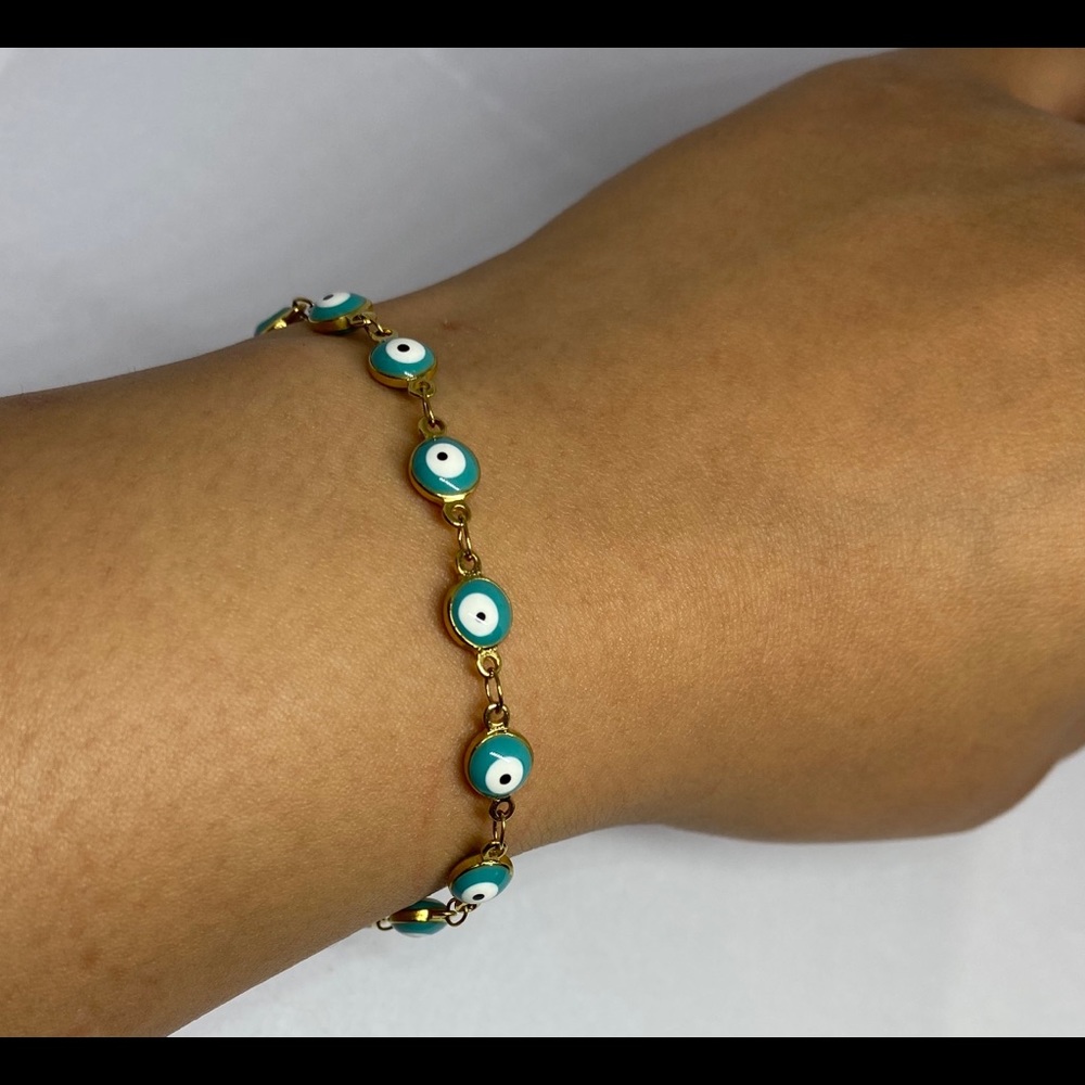 COPY - Evil eye turquoise bracelet